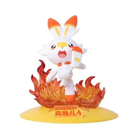 Pokemon Scorbunny Prime PVC Figure — image 1