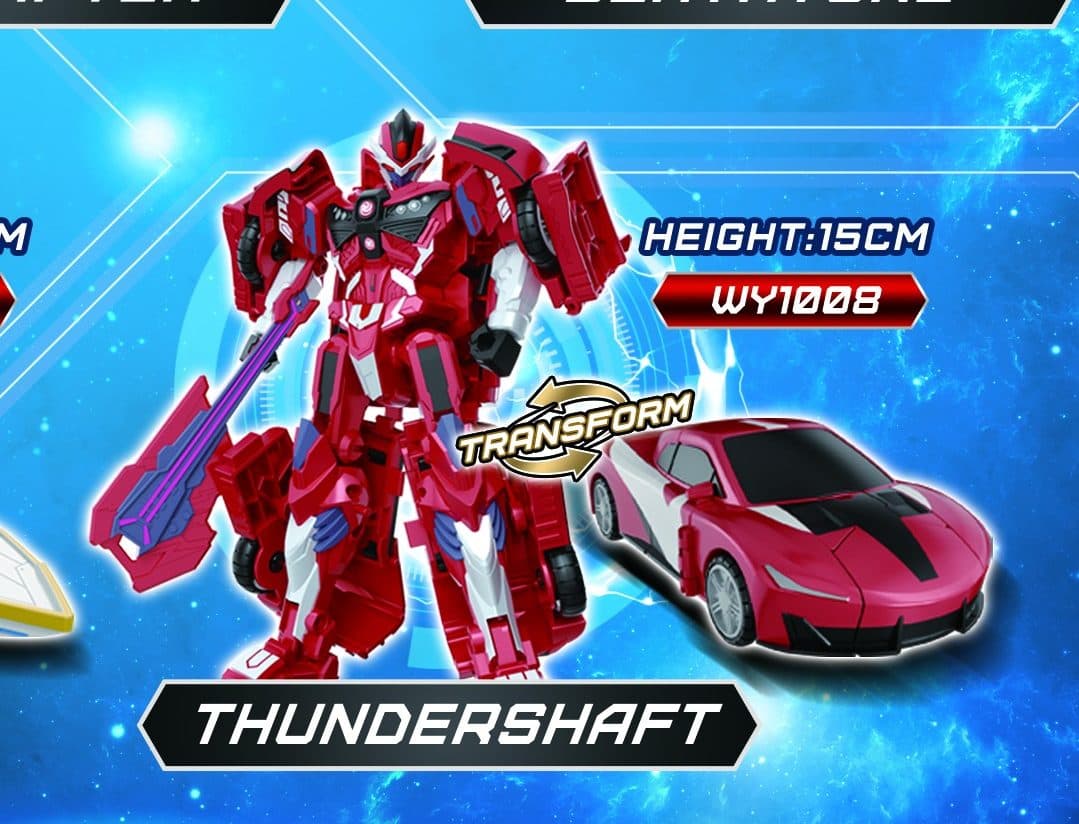 Mechasia Thundershaft Transformers Acion Figure — image 1