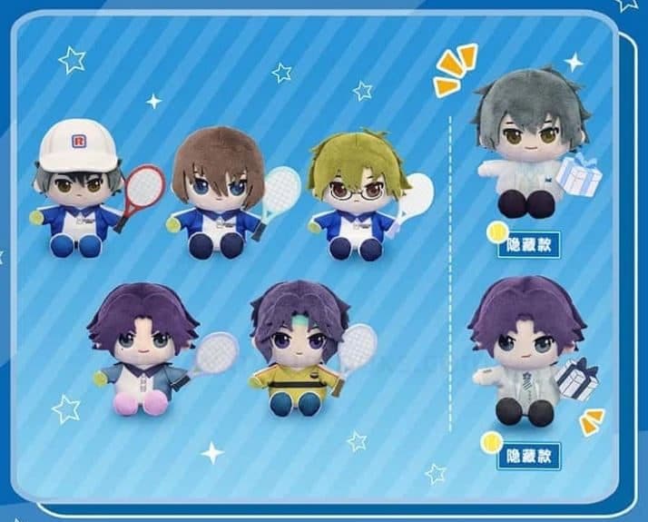 The Prince of Tennis Series Plush Keychain Blind Box PDQ/6 — image 1