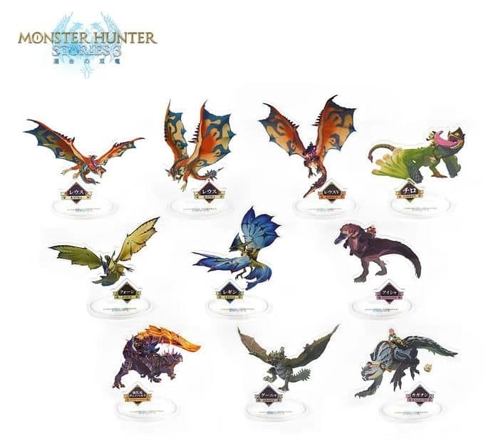 Monster Hunter Stories 3 Acrylic Stand blind box PDQ/10 — image 1