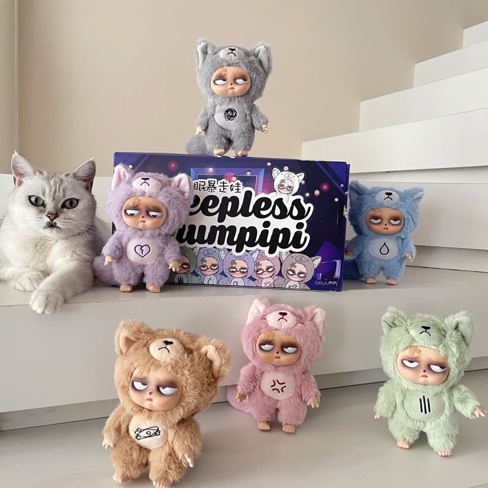 Grumpipi Sleepless Series Blind Box PDQ/6 — image 1 of 6