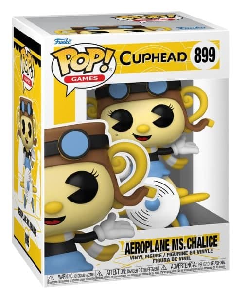 Funko Pop! Games: Cuphead - Aeroplane Ms. Chalice (SINGLE) — image 1