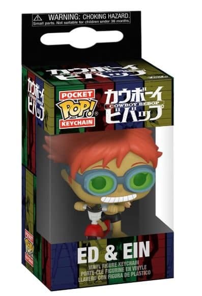 Funko Ed & Ein Cowboy Bebop By Sunrise - Limited Edition Keychain