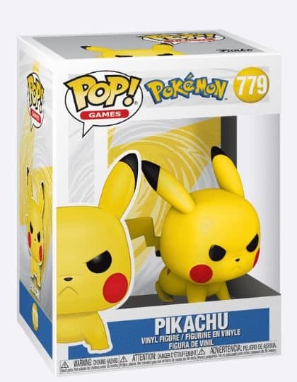 Funko Pop! Games: Pokémon SEASON6- Pikachu (Attack Stance) Vinyl Figure (779) — image 1