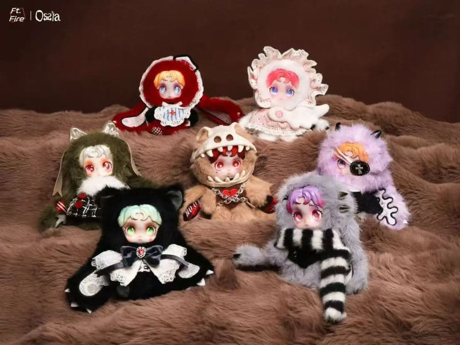 Ossia-Soft Edges Series Plush Blind Box(PDQ/6) — image 1