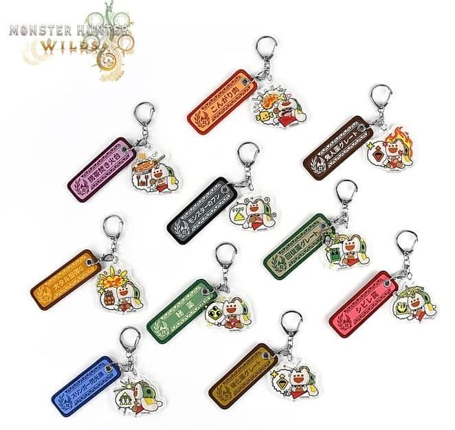 Monster Hunter Wilds Acrylic Keychain（blind box）PDQ/10 — image 1