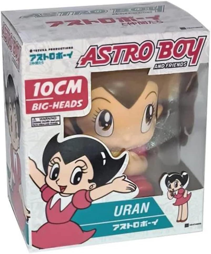 Astro Boy and Friends Big Heads - Uran Vinyl Figure - Heathside Trading — image 1