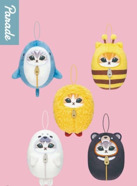 mofusand Sleeping Bag Meow Plush Blind Box (Box of 6) — image 1