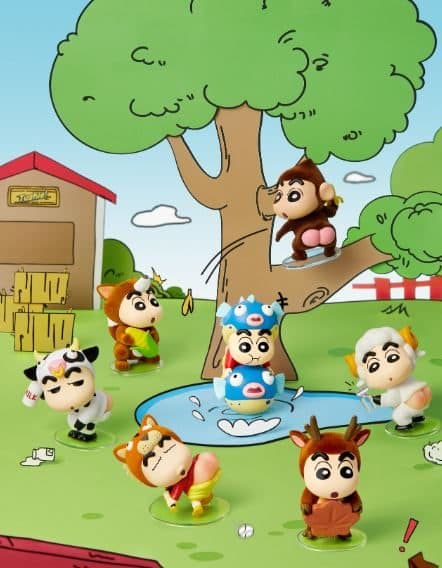 Crayon Shin Chan Tushie Series Blind Box PDQ/6 — image 1