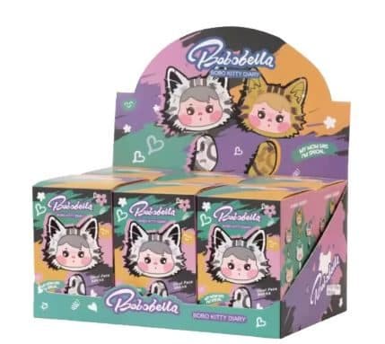 Bobobella  Bobo Kitty Diary Series Blind Box PDQ/6 — image 1