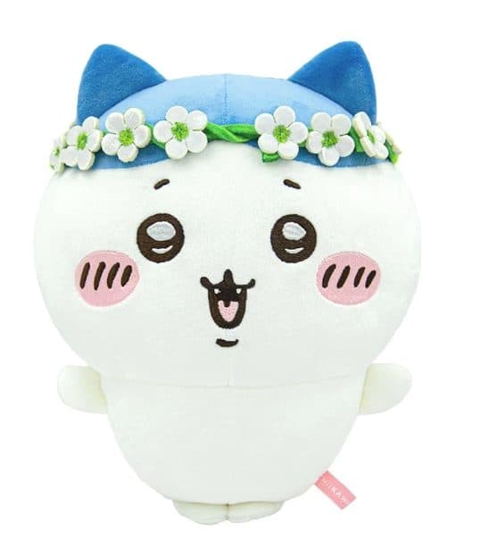 Chiikawa Hachiware Nendroid 8" Flower Plush — image 1