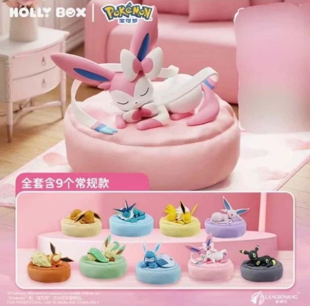 Pokemon Series: Eeveelutions Sleep Pose Blind Box PDQ/9 — image 1