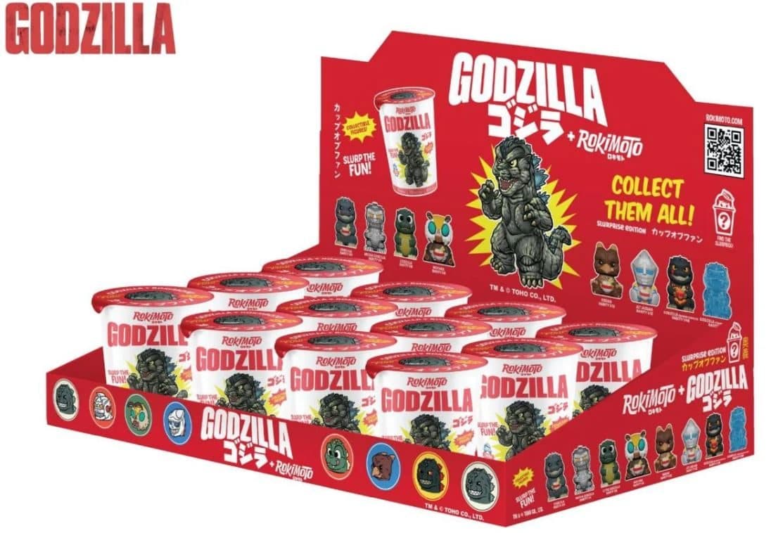 Rokimoto Cup of Fun Collectible Figure Godzilla Mystery Pack PDQ/12
