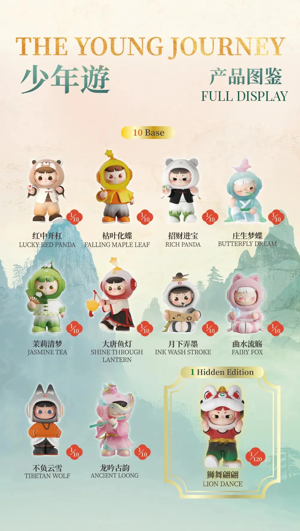 CIMMY - The Young Journey Blind Box PDQ/10 — image 1 of 10