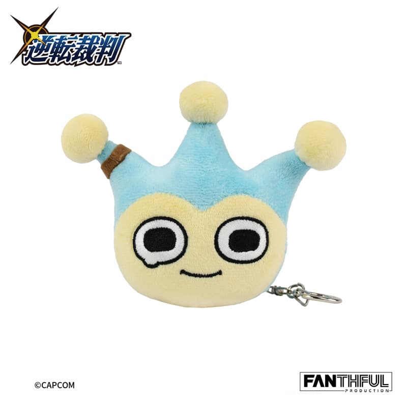 Ace Attorney Series Plush Keychain-Blue Badger（Resale) — image 1