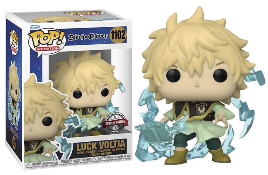 Funko Pop! - Black Clover - Luck Voltia (1102) AAA Exclusive (Single) — image 1