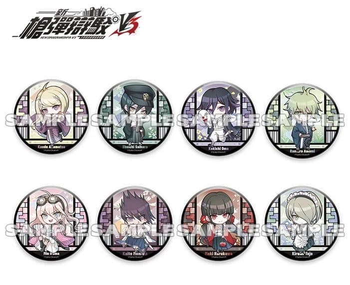 Danganronpa Series Tin Badge (blind bag) PDQ/8 — image 1