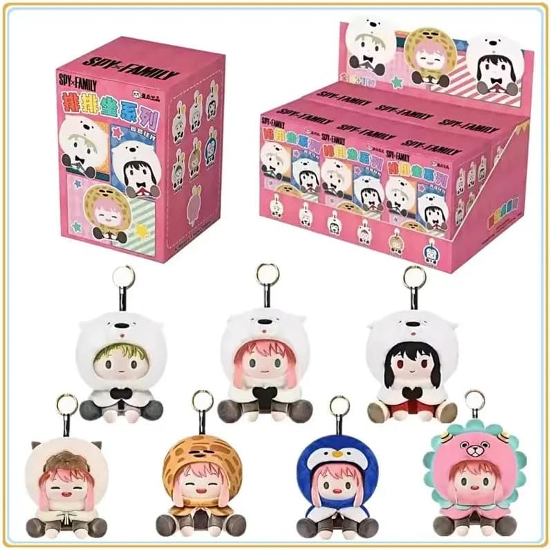 Spy X Family Plush Keychain Blind Box PDQ/6 — image 1 of 2