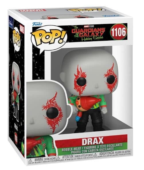 Funko Pop! Marvel Holiday: Guardians of The Galaxy - Drax #1106 (SINGLE) — image 1