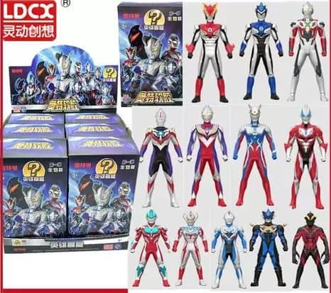 LDCX Brand Ultraman Soft Vinyl Model Blind box PDQ/6 — image 1