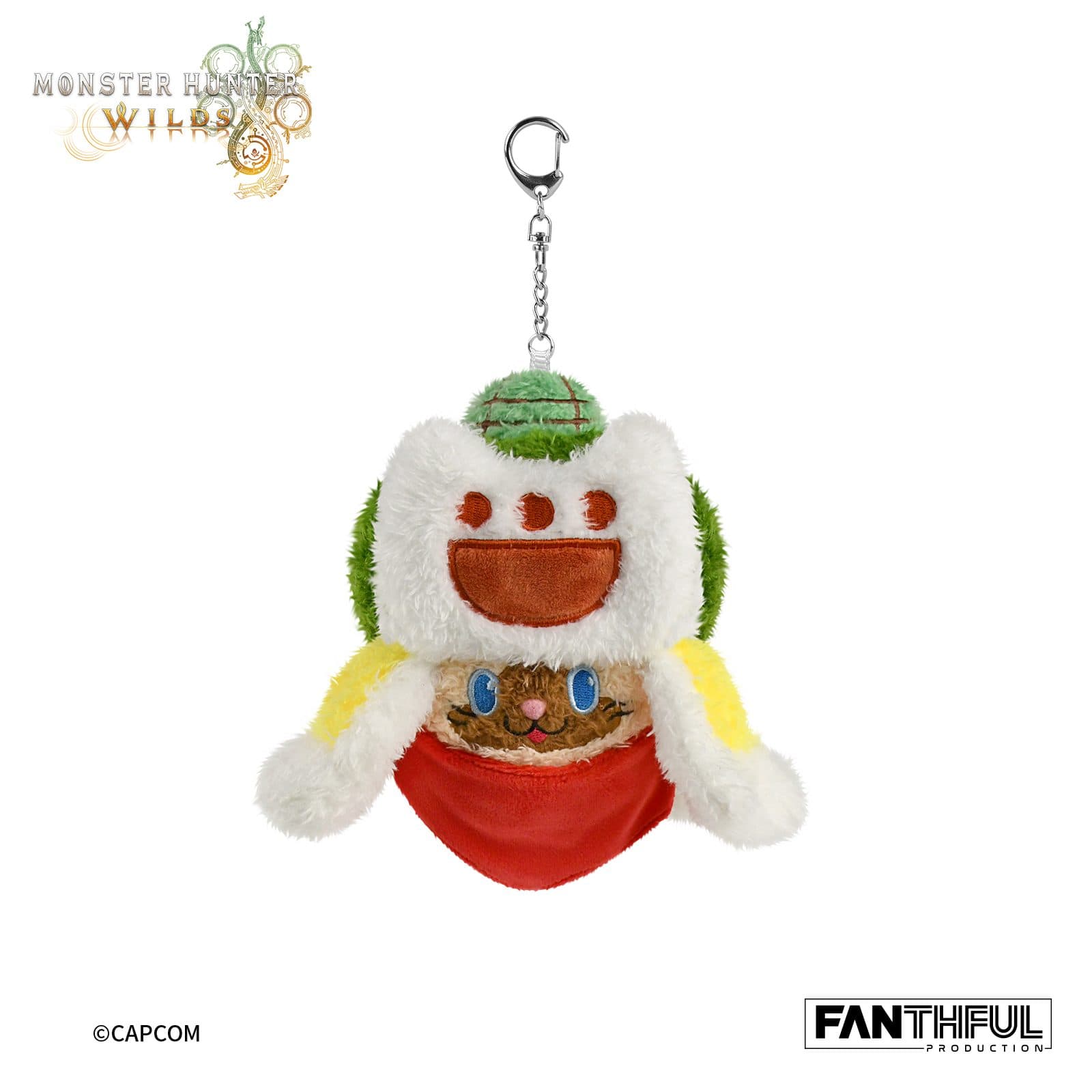 Monster Hunter Wilds Plush Keychain — Palico — image 1