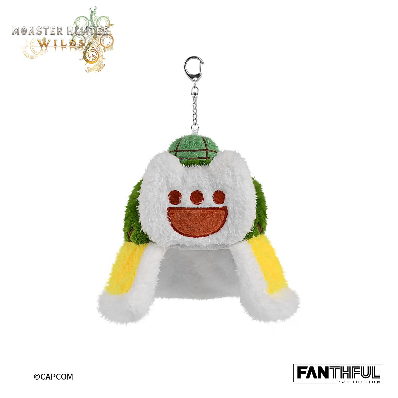 Monster Hunter Wilds Plush Keychain - Palico Hat — image 1