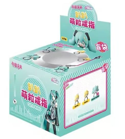 Hatsune Miku Cute Ring Series Blind Bag Exclusive PVC Ring PDQ/6 — image 1