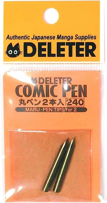 DELETER Comic Pen Nib - Maru Pen Nib - Pack of 2 (240) — image 1