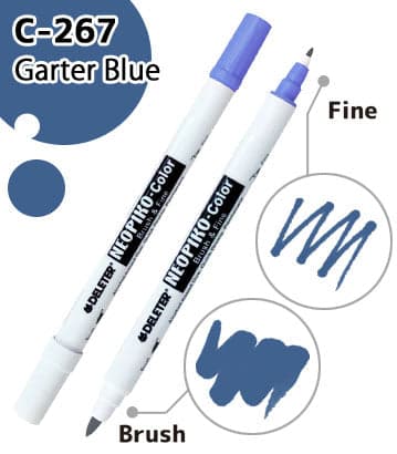 DELETER NEOPIKO-Color Garter Blue (C-267) — image 1