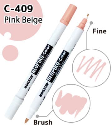 DELETER NEOPIKO-Color Pink Beige (C-409) — image 1