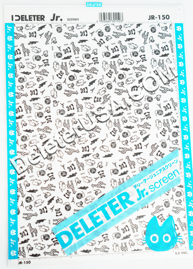 DELETER Jr. Screentone - 182 x 253mm - JR-145 (Cute House and Dragon Pattern) — image 1