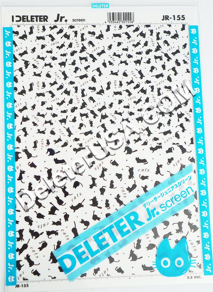 DELETER Jr. Screentone - 182 x 253mm - JR-155 (Cat Pattern) — image 1