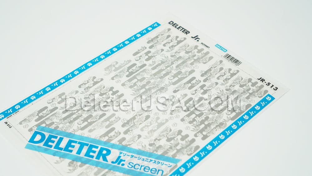 DELETER Jr. Screentone - 182 x 253mm - JR-513 (Plants Pattern) — image 1