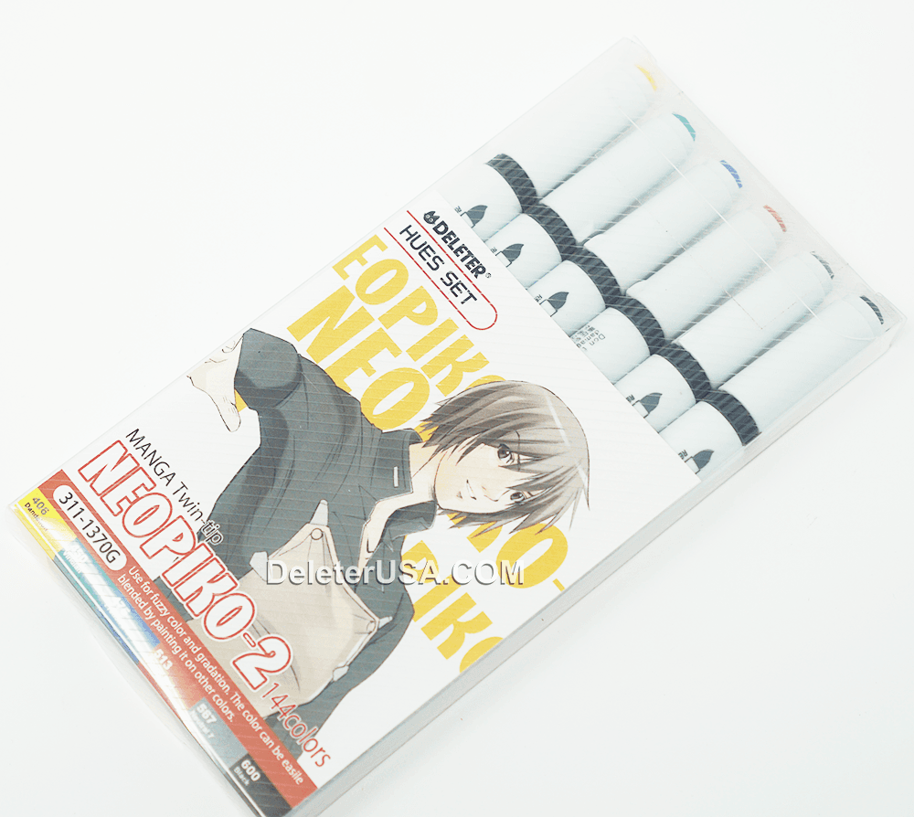 DELETER Neopiko-2 Dual-tipped Alcohol-based Marker - Hues Set — image 1