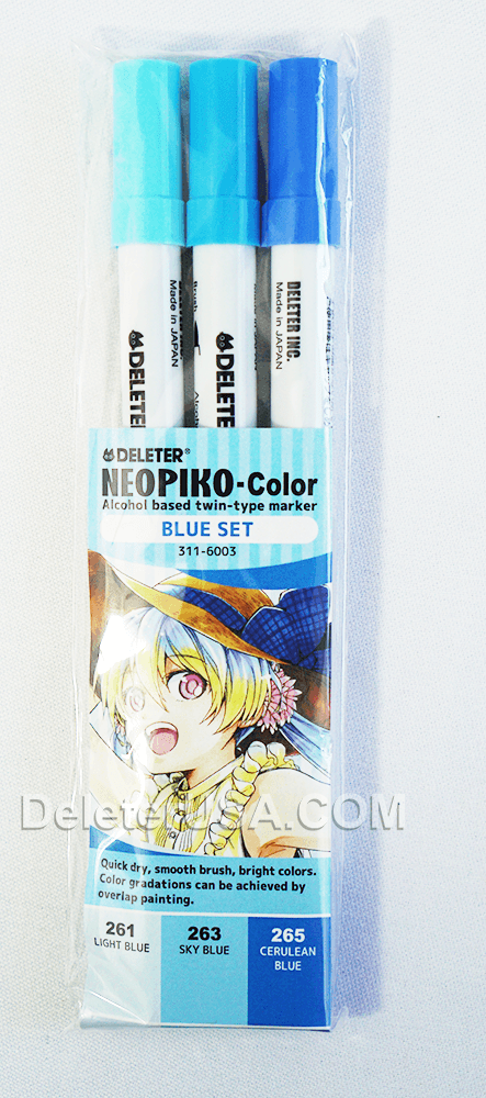 DELETER NEOPIKO-Color Blue Set — image 1