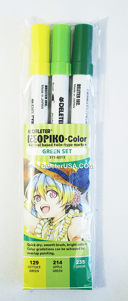 DELETER NEOPIKO-Color Green Set — image 1
