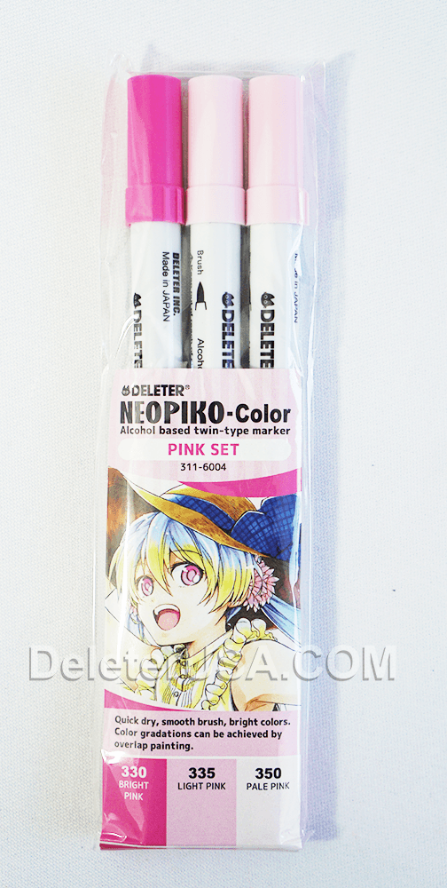 DELETER NEOPIKO-Color Pink Set — image 1