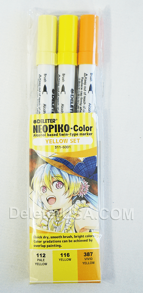 DELETER NEOPIKO-Color Yellow Set — image 1