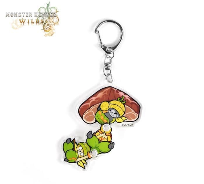 Monster Hunter Wilds Acrylic Keychain（Palico） 1PC — image 1