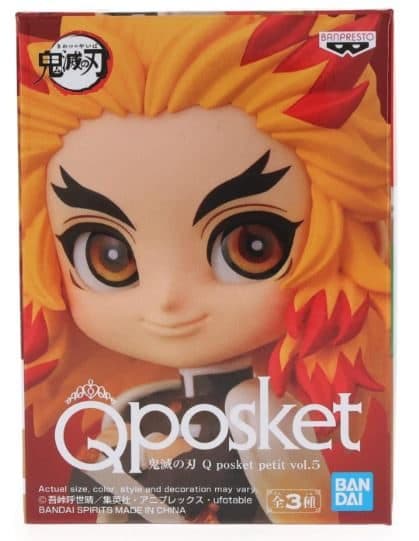 Demon Slayer: Kimetsu no Yaiba Q Posket Petit Vol.5 (Kyojuro Rengoku) 7cm