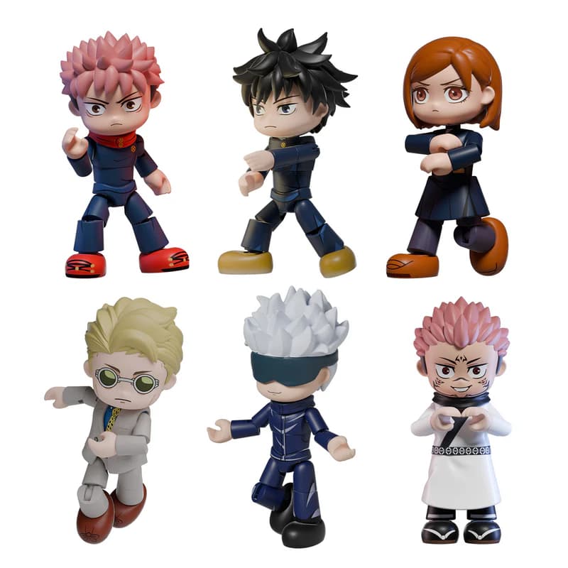 Jujutsu Kaisen Flexi Figs Total Assault Series Blind Box PDQ/6 — image 1