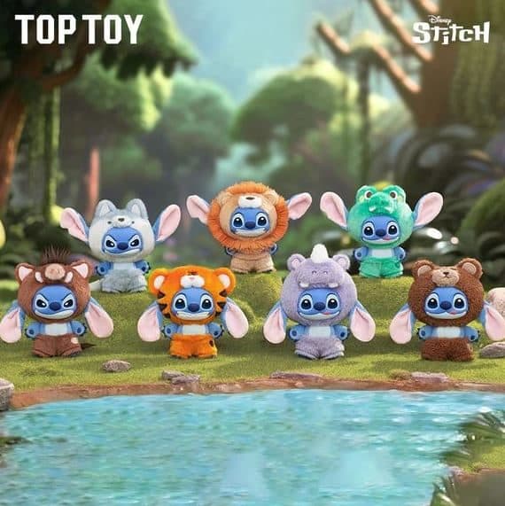Disney Stitch Wild Animal Series Vinyl Plush Blind Box PDQ/6 — image 1