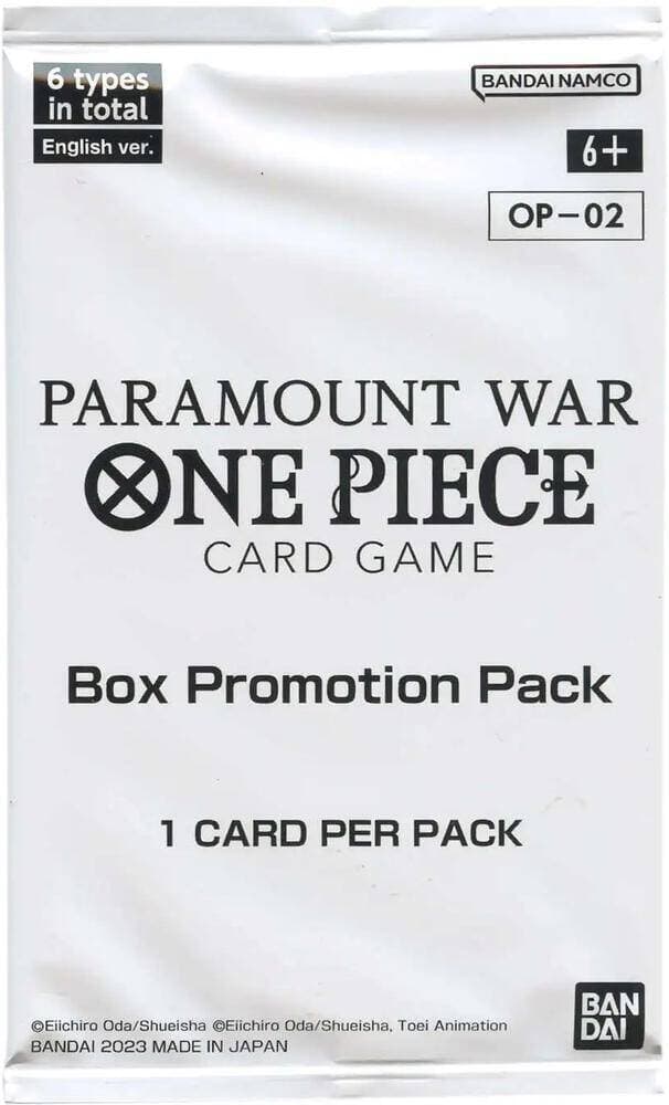One Piece TCG: Promotion Pack - Paramount War (OP02)