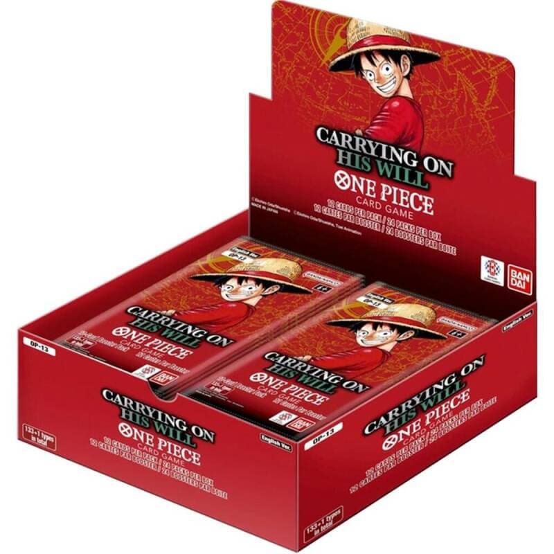 One Piece TCG: OP-13 Carrying On His Will Booster Sealed Box
