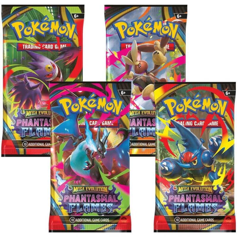 Pokemon TCG: Mega Evolution Phantasmal Flames Booster Pack