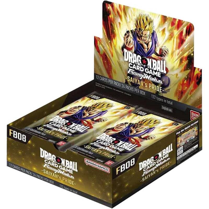 Saiyan's Pride Booster Sealed Box FB08