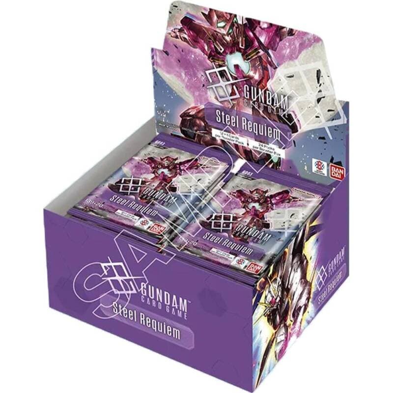 Gundam TCG: Steel Requiem Booster Sealed Box GD03