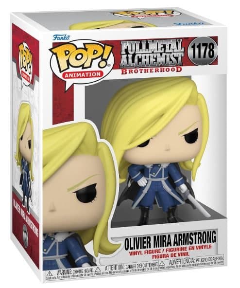 Funko Pop! FMA: Olivier Mira Armstrong Vinyl Figure #1178 (Single)