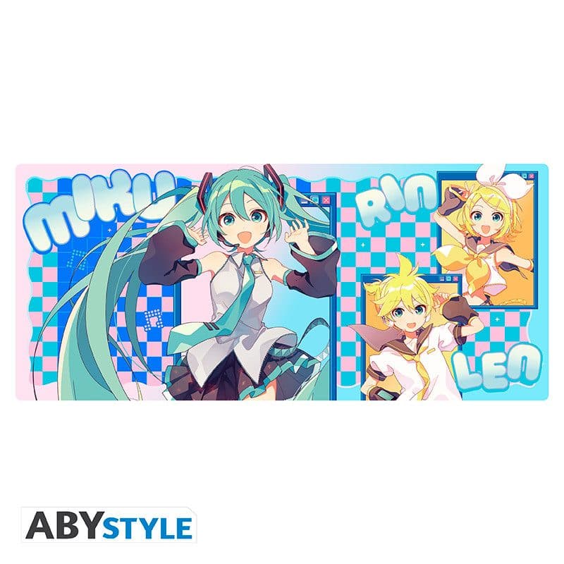 Vocaloid Hatsune Miku - Mousepad XXL 90x40 - Miku & friends