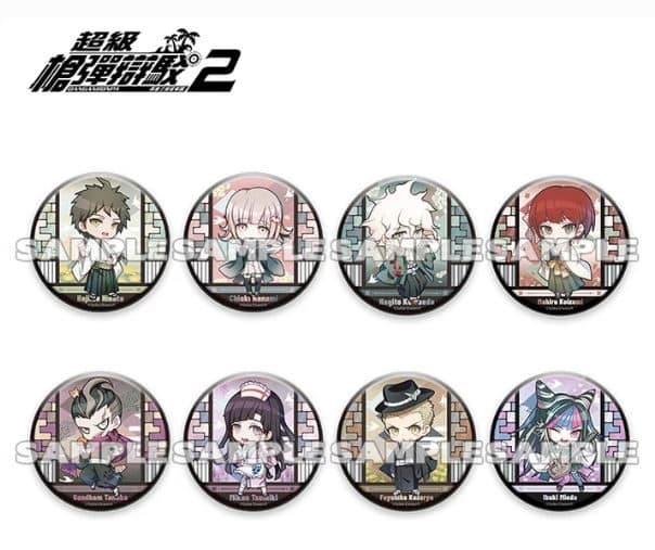 Danganronpa Series Tin Badge (blind bag) PDQ/8